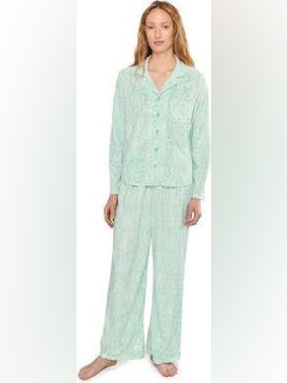 Karen Neuburger Plush Pajama Set Sz Medium